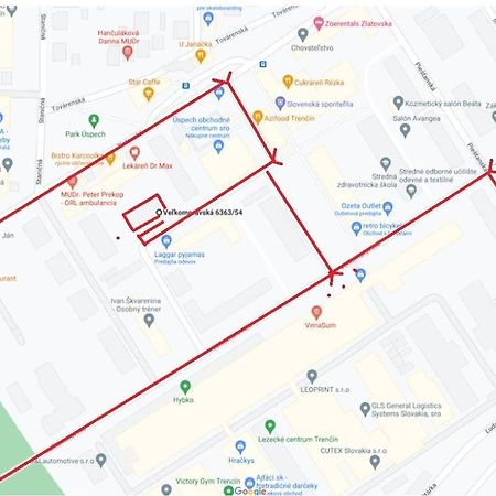 Slnecny Byt V Blizkosti Historickeho Centra Trenčín Екстериор снимка